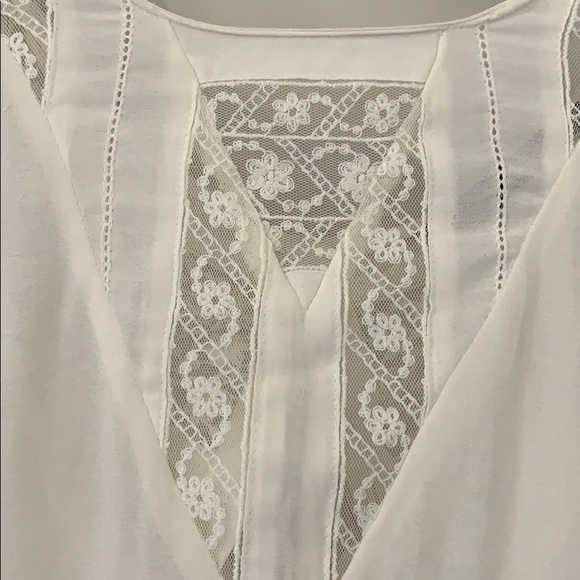 SALE!!ZARA LACE INSET BLOUSE💕 - Picture 7 of 12